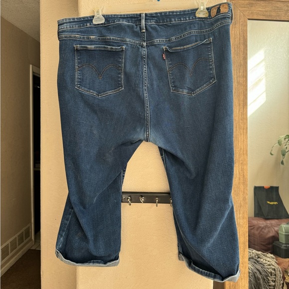 Women’s Levi’s denim capri pants size 24 - Picture 3 of 3